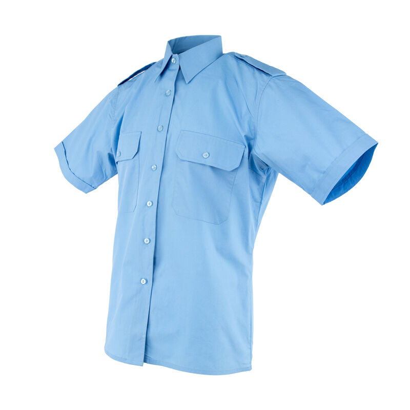 Dutch Army Sky Blue Short Sleeve BDU Shirt w/ Pockets | Women's | Issued, , large image number 2